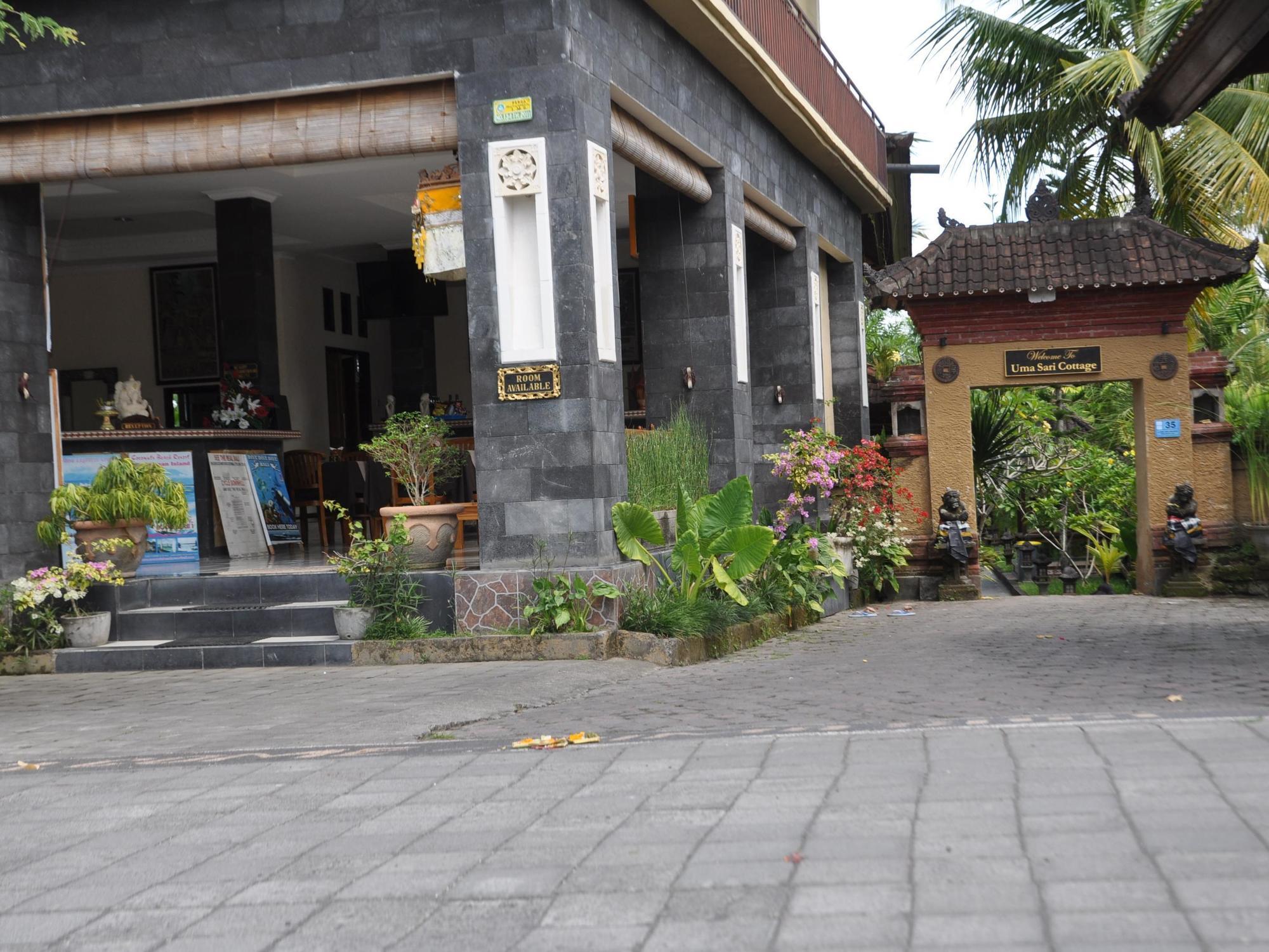 Uma Sari Cottage Ubud Esterno foto