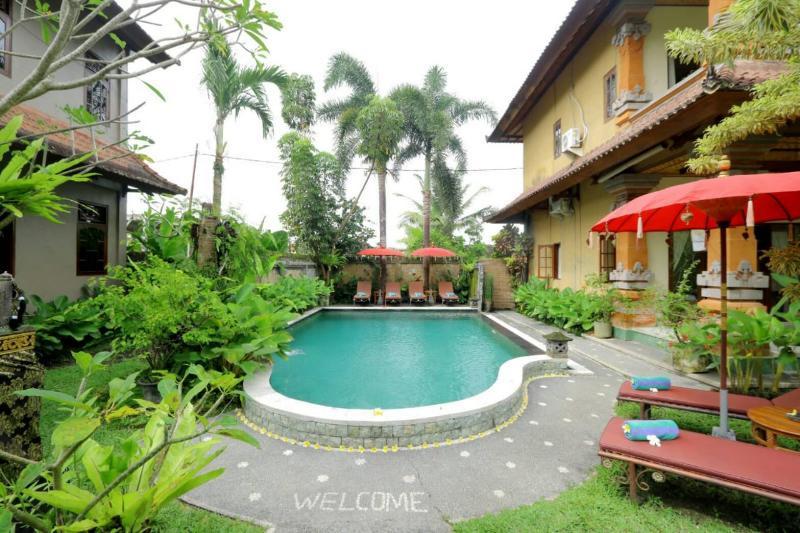 Uma Sari Cottage Ubud Esterno foto