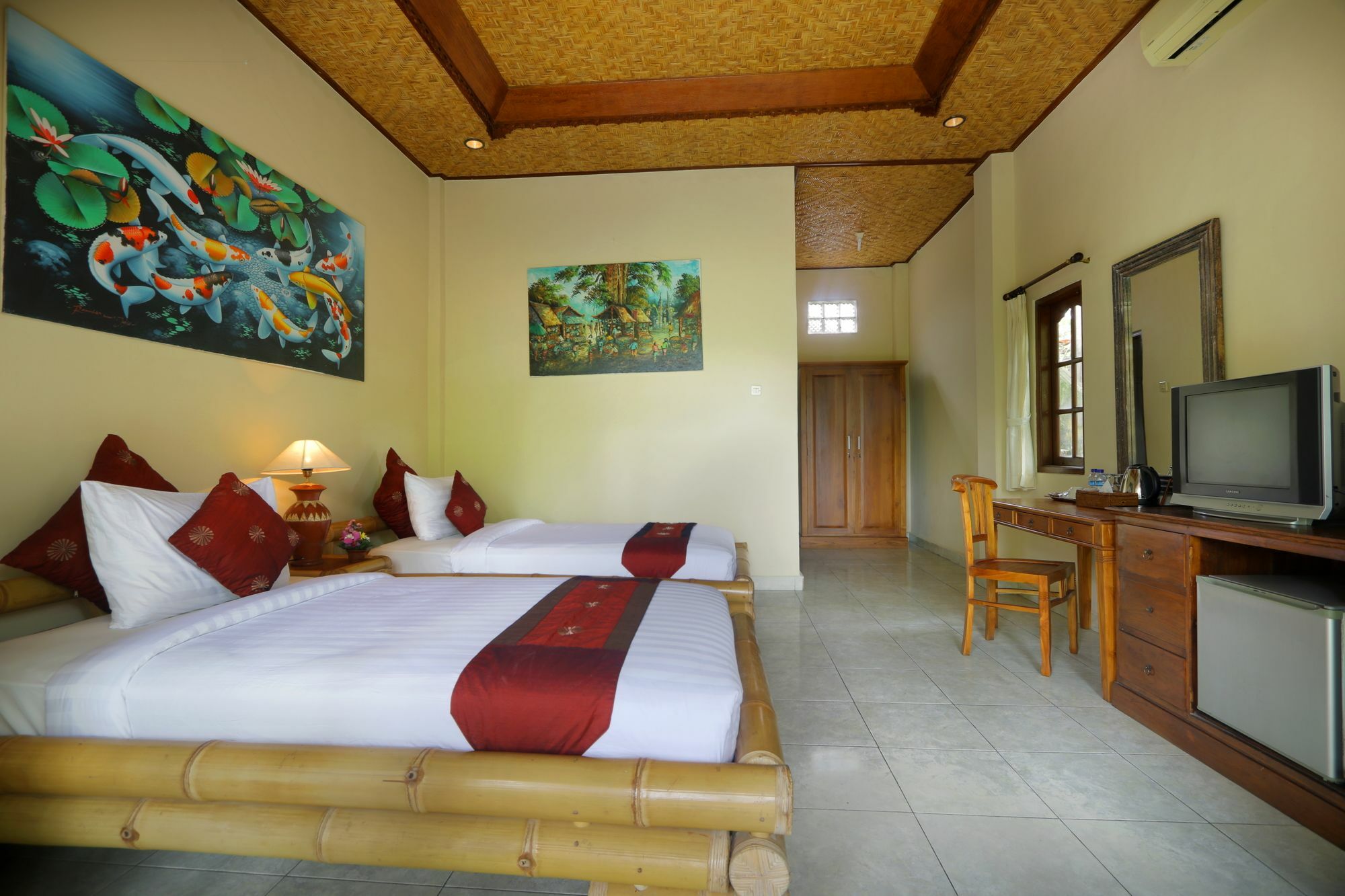 Uma Sari Cottage Ubud Esterno foto