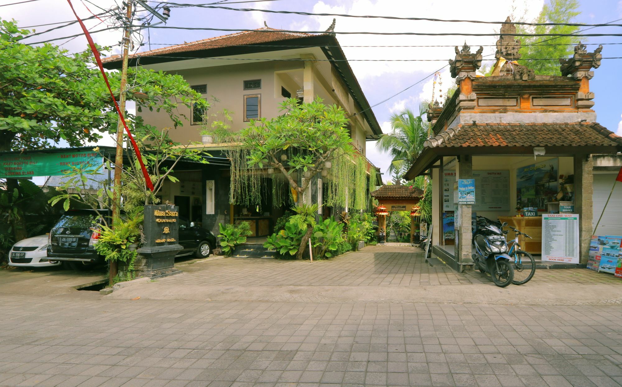 Uma Sari Cottage Ubud Esterno foto