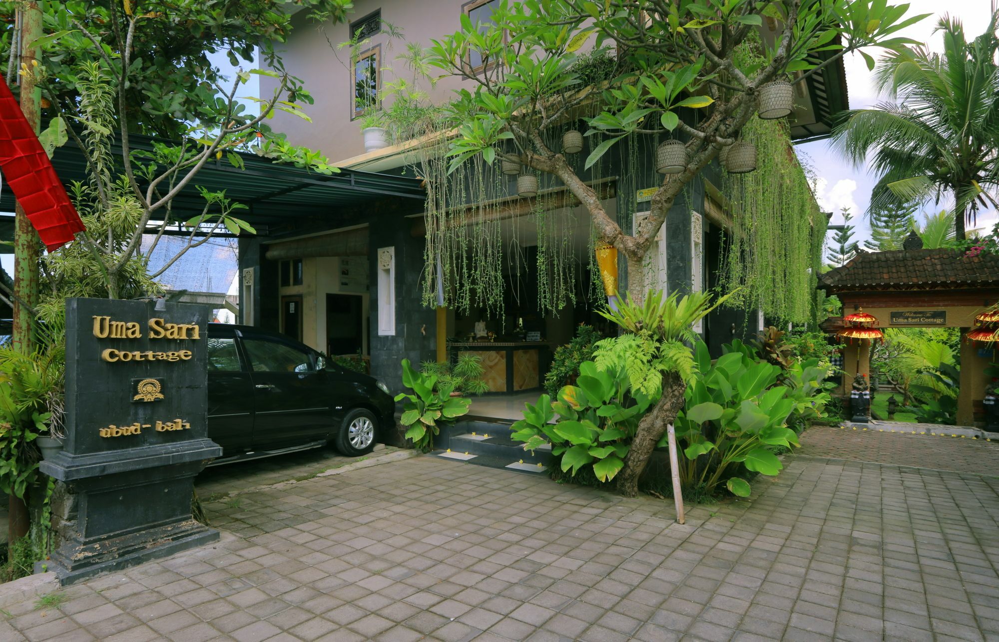 Uma Sari Cottage Ubud Esterno foto