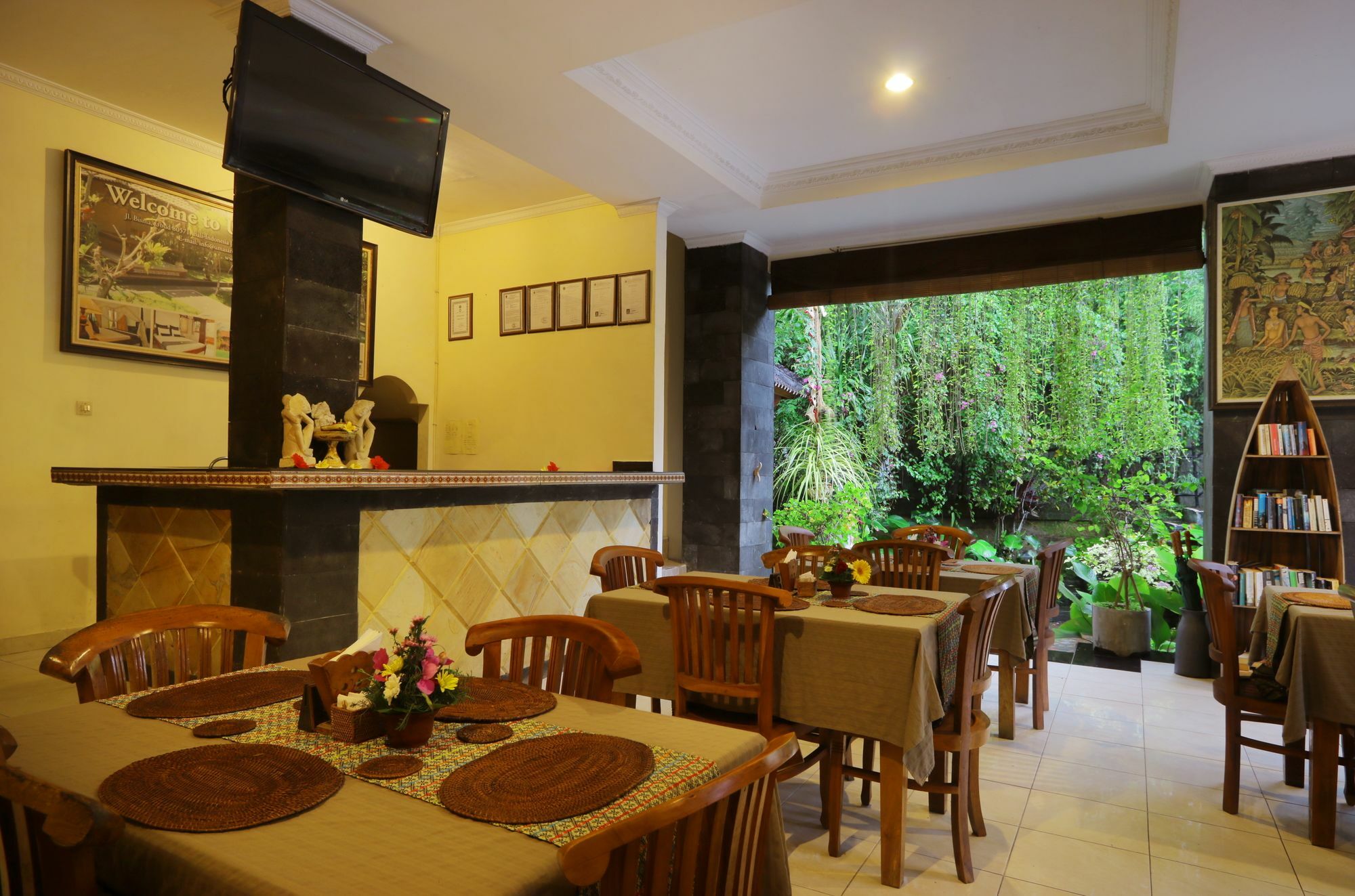 Uma Sari Cottage Ubud Esterno foto