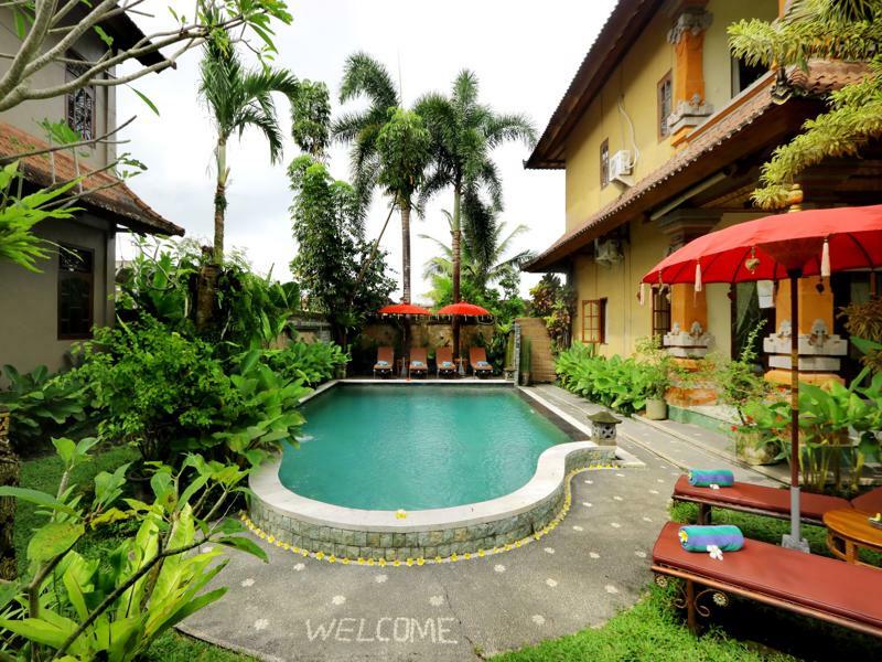 Uma Sari Cottage Ubud Esterno foto