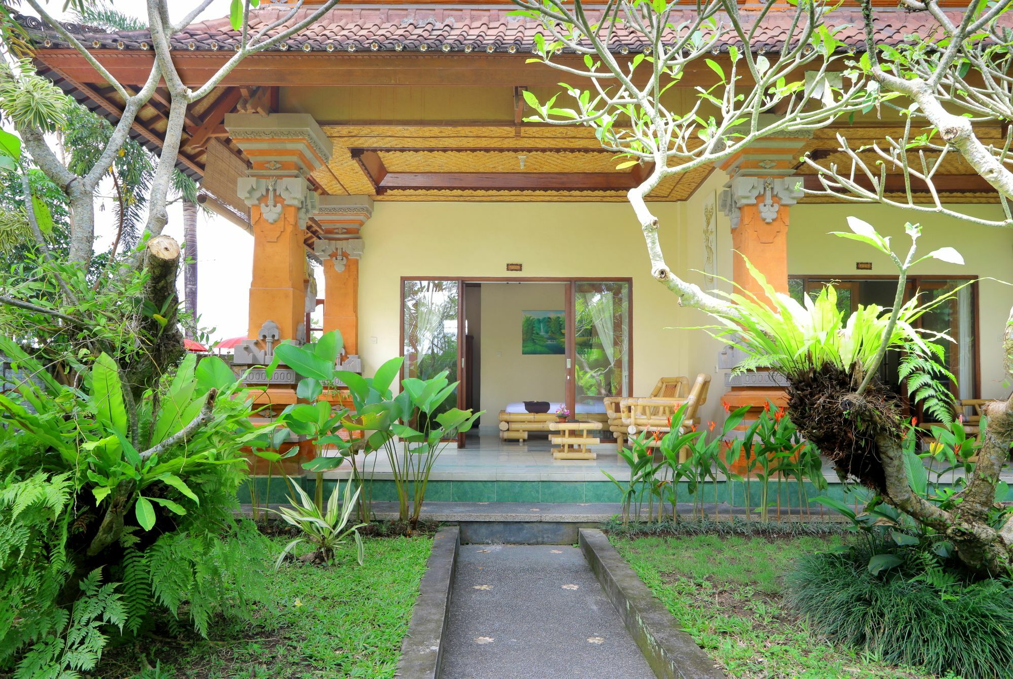Uma Sari Cottage Ubud Esterno foto