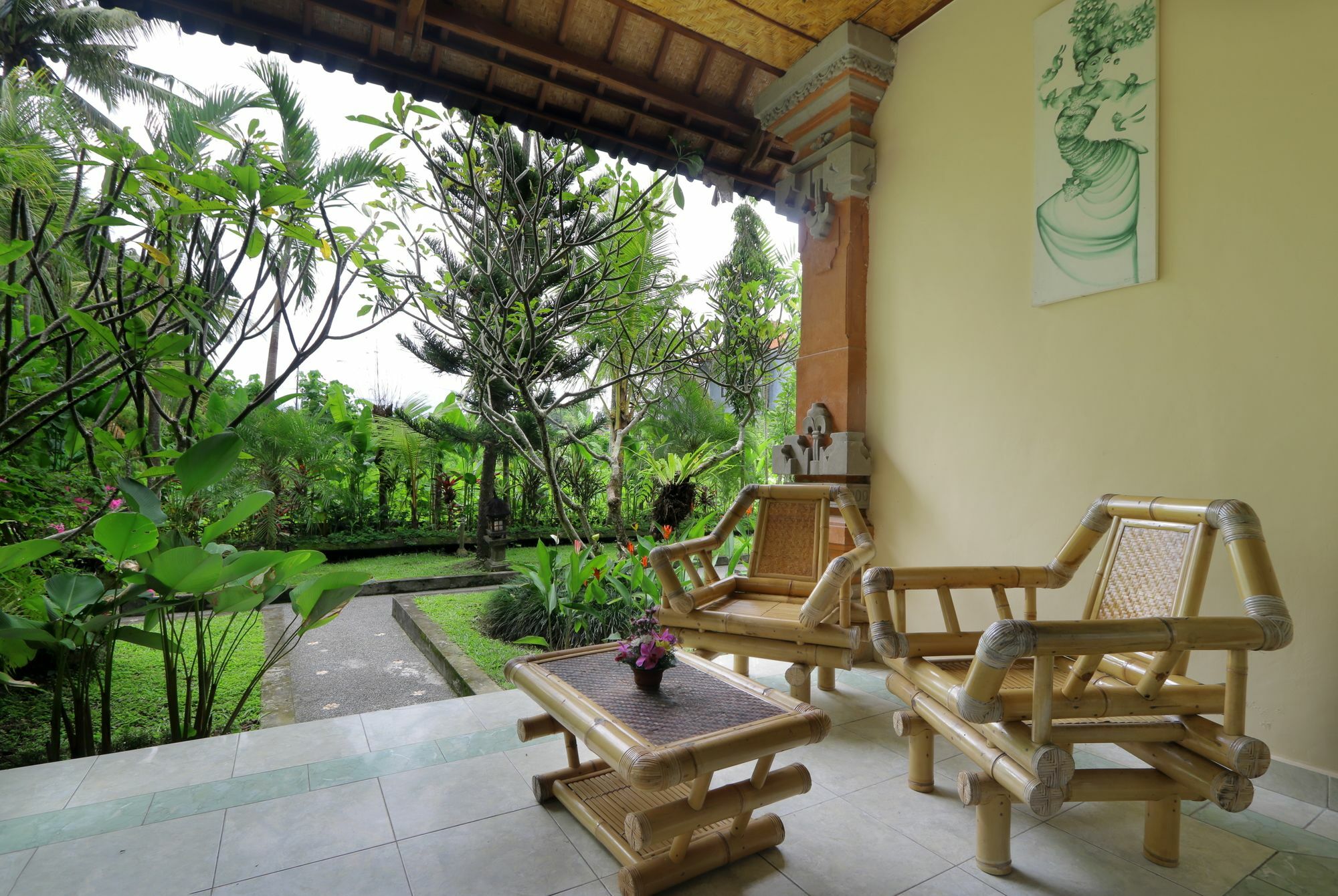 Uma Sari Cottage Ubud Esterno foto