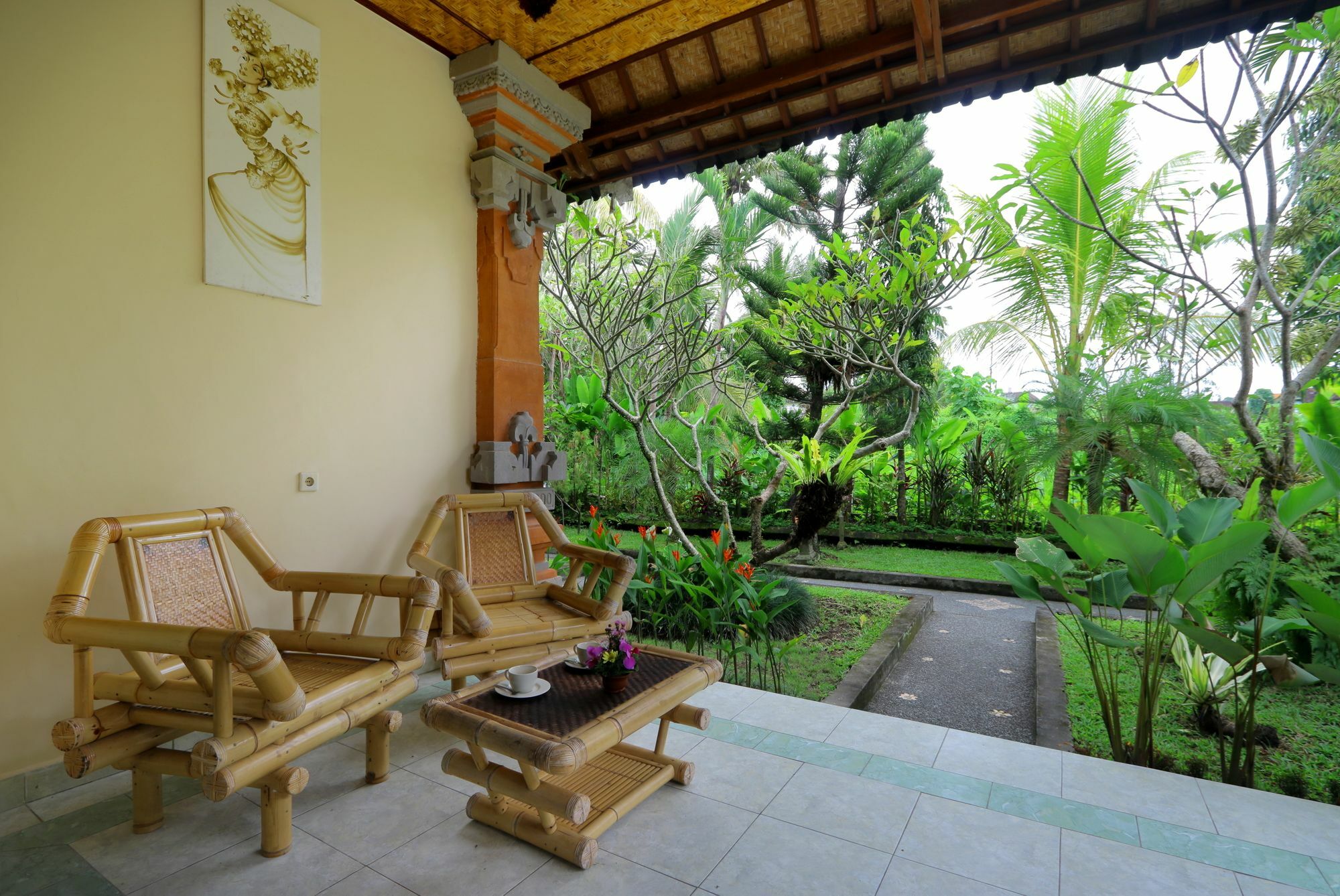 Uma Sari Cottage Ubud Esterno foto