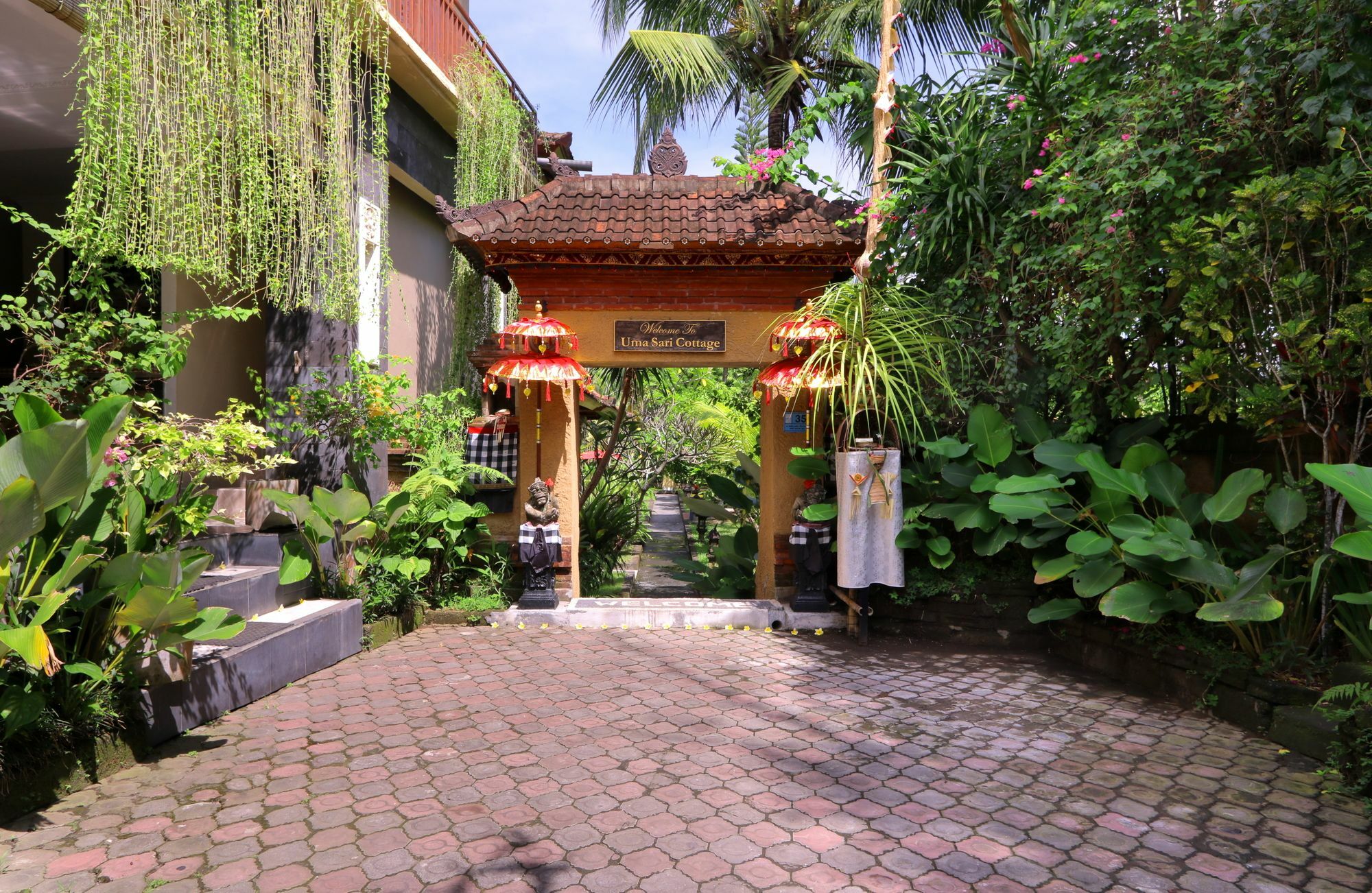 Uma Sari Cottage Ubud Esterno foto