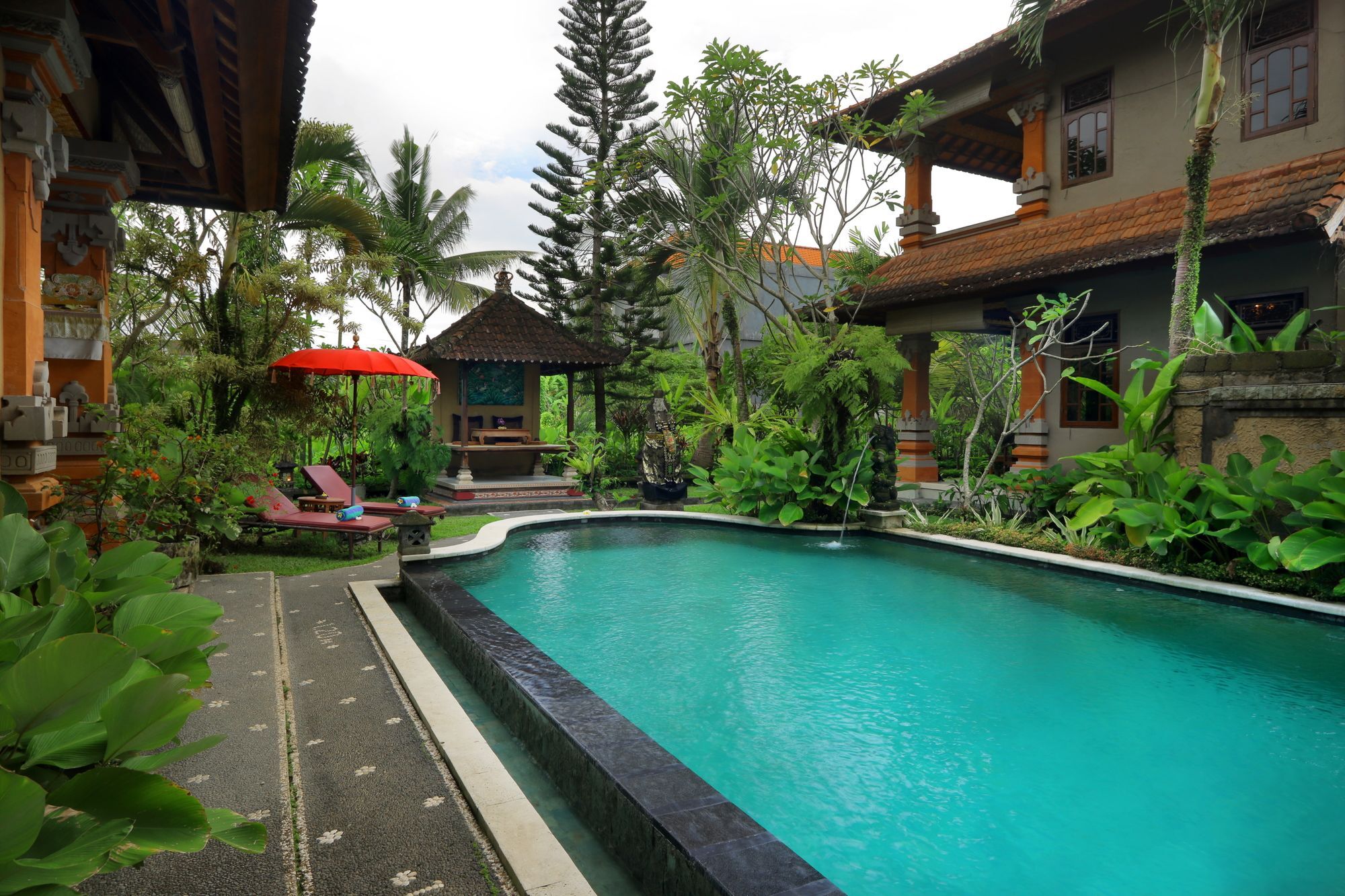 Uma Sari Cottage Ubud Esterno foto