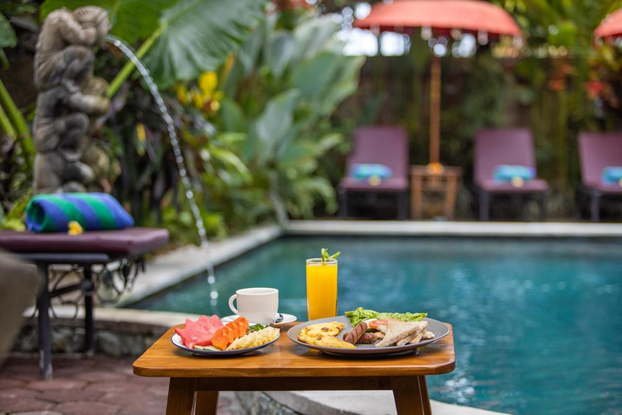 Uma Sari Cottage Ubud Esterno foto