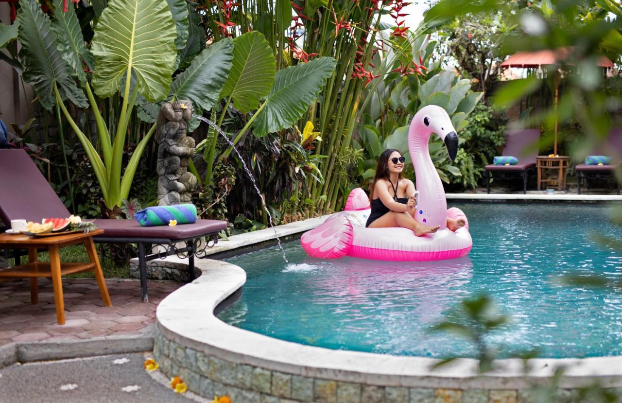 Uma Sari Cottage Ubud Esterno foto