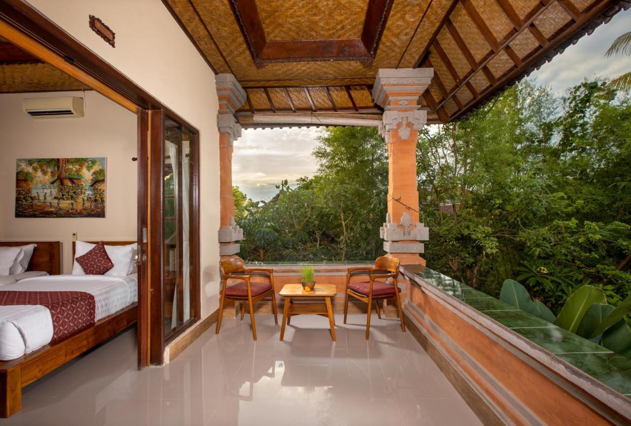 Uma Sari Cottage Ubud Esterno foto